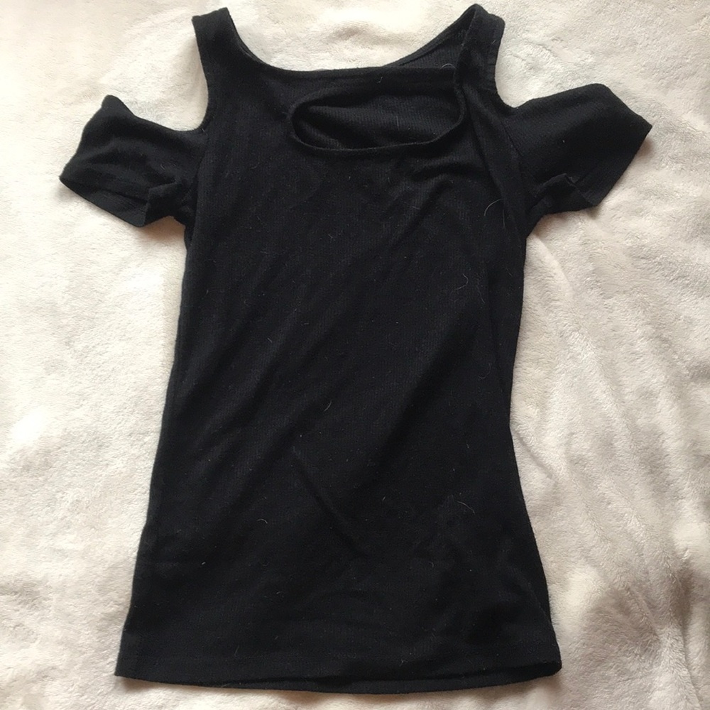 XS Ribbed Cutout Aeropostale Top
